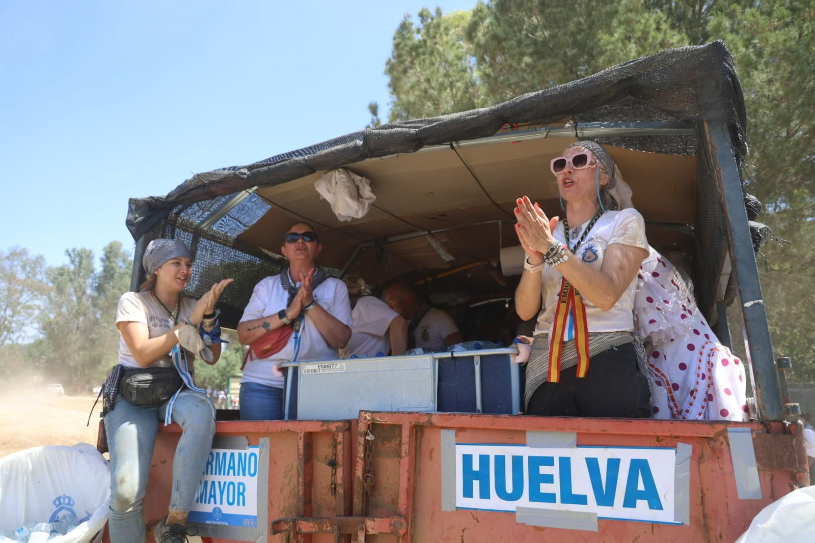 Rocío 2025: Imágenes del Camino de la Hermandad del Rocío de Huelva