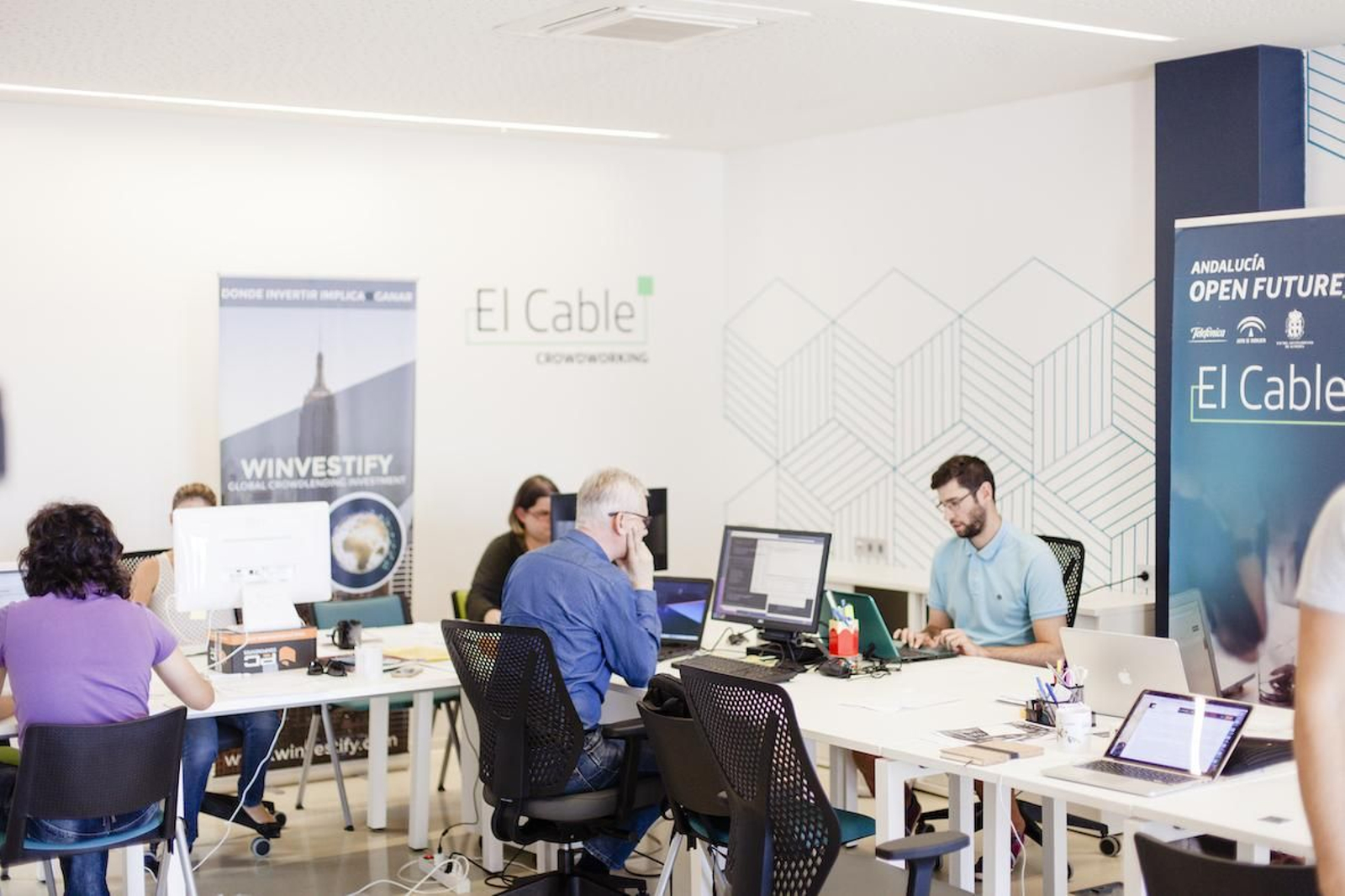 La aceleradora ‘El Cable’, de Andalucía Open Future en Almería.