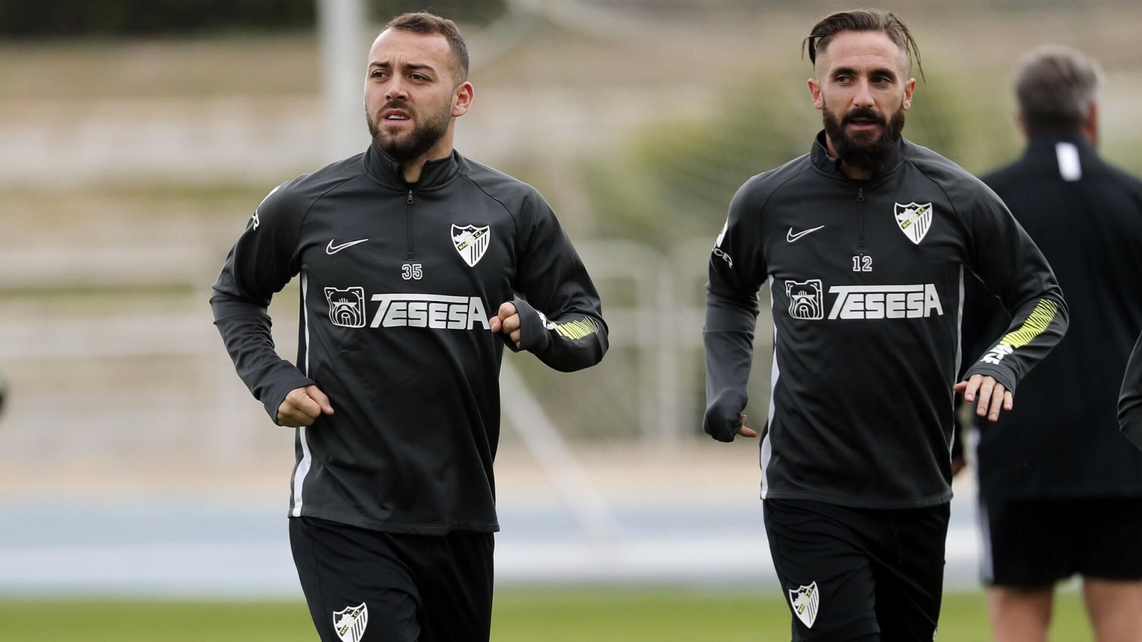 Keidi Bare y Cifu, entrenándose.