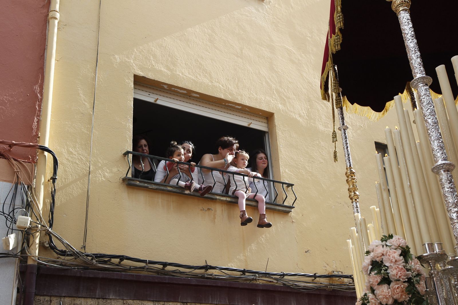 Imágenes de la Procesión de Coronación. Barrio de Los Molinos. Semana Santa Almería 2019