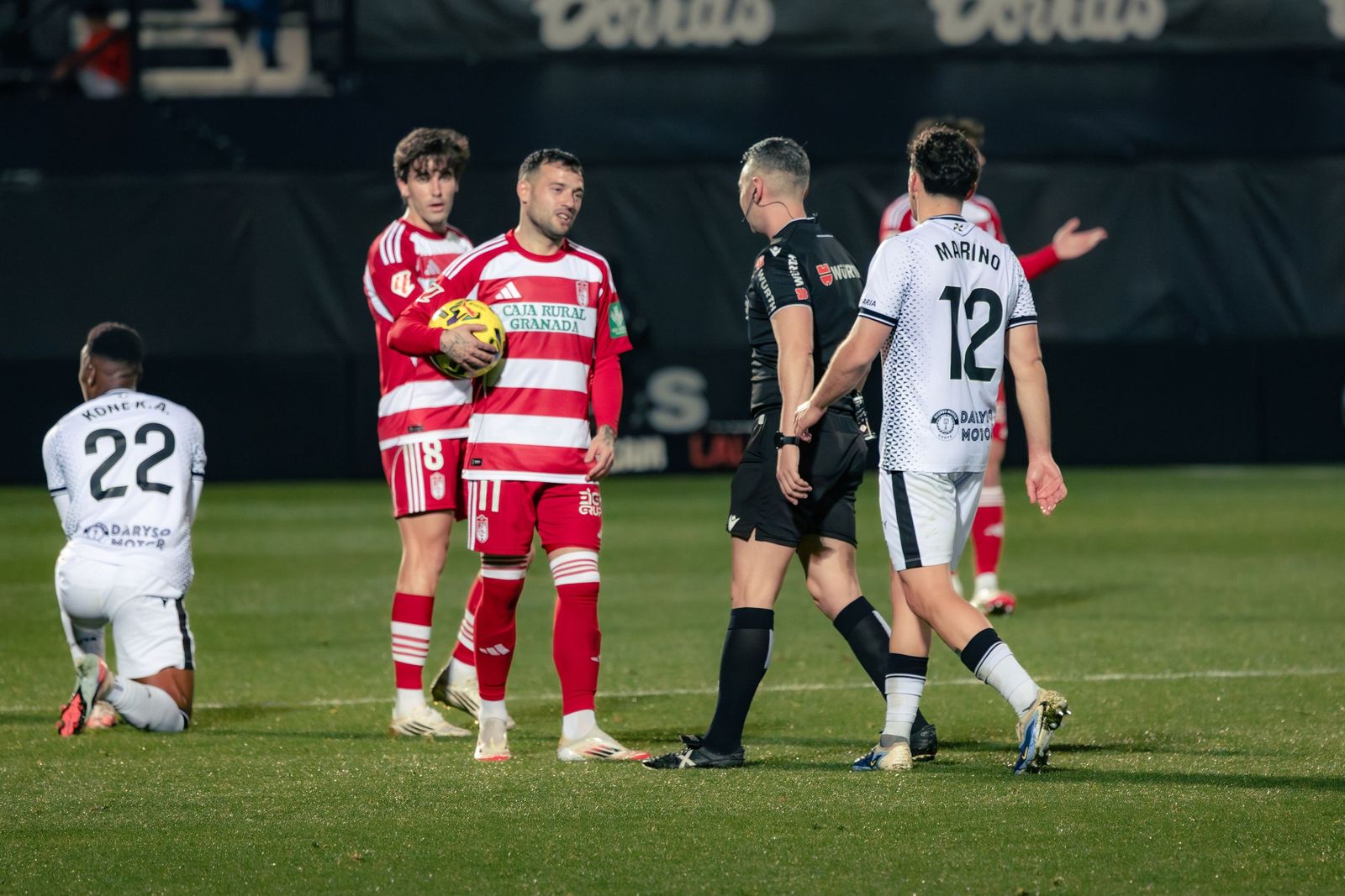 Las imágenes del partido entre el Ceuta y el Granada CF