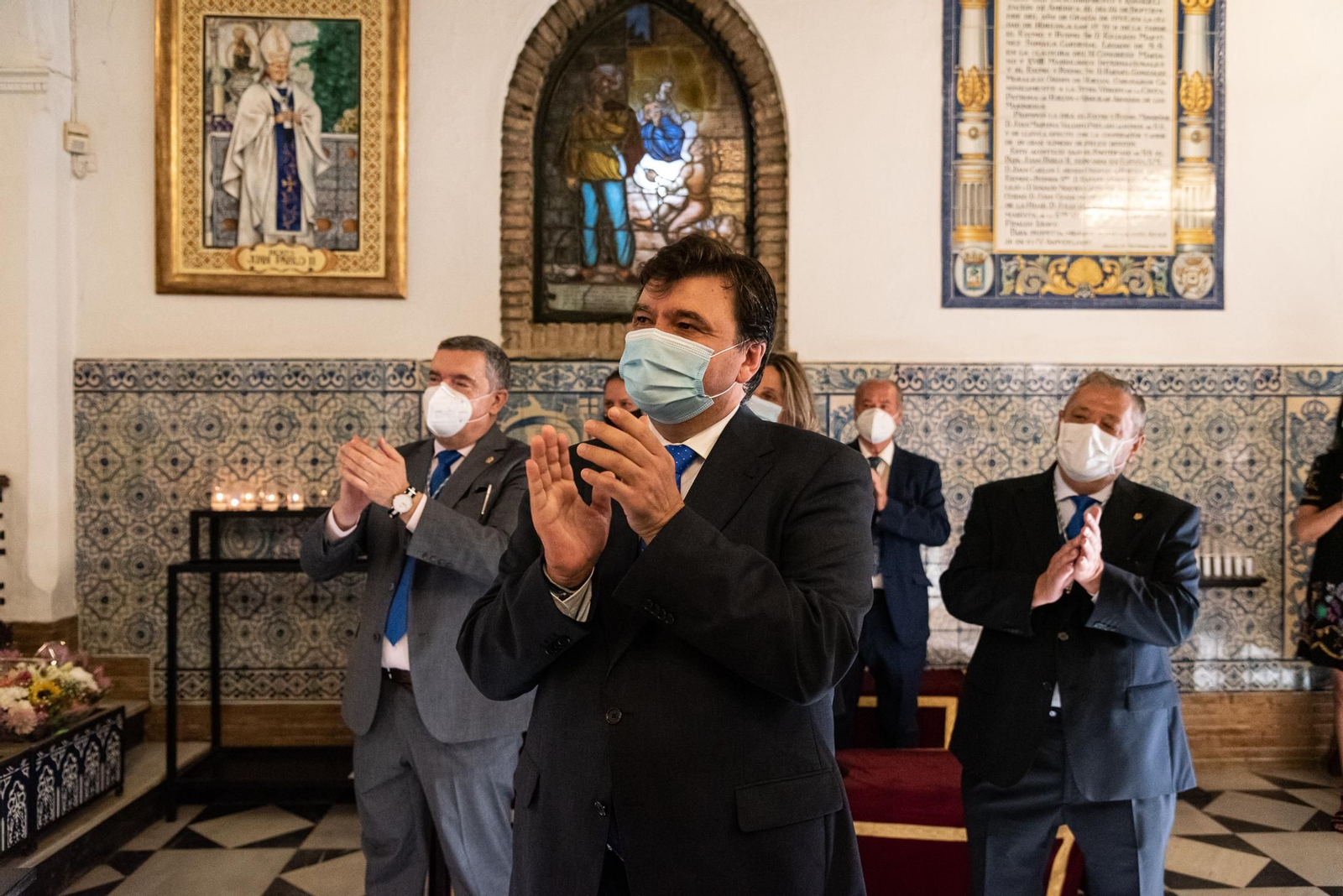 Imágenes de la misa y acto de despedida del obispo de Huelva José Vilaplana