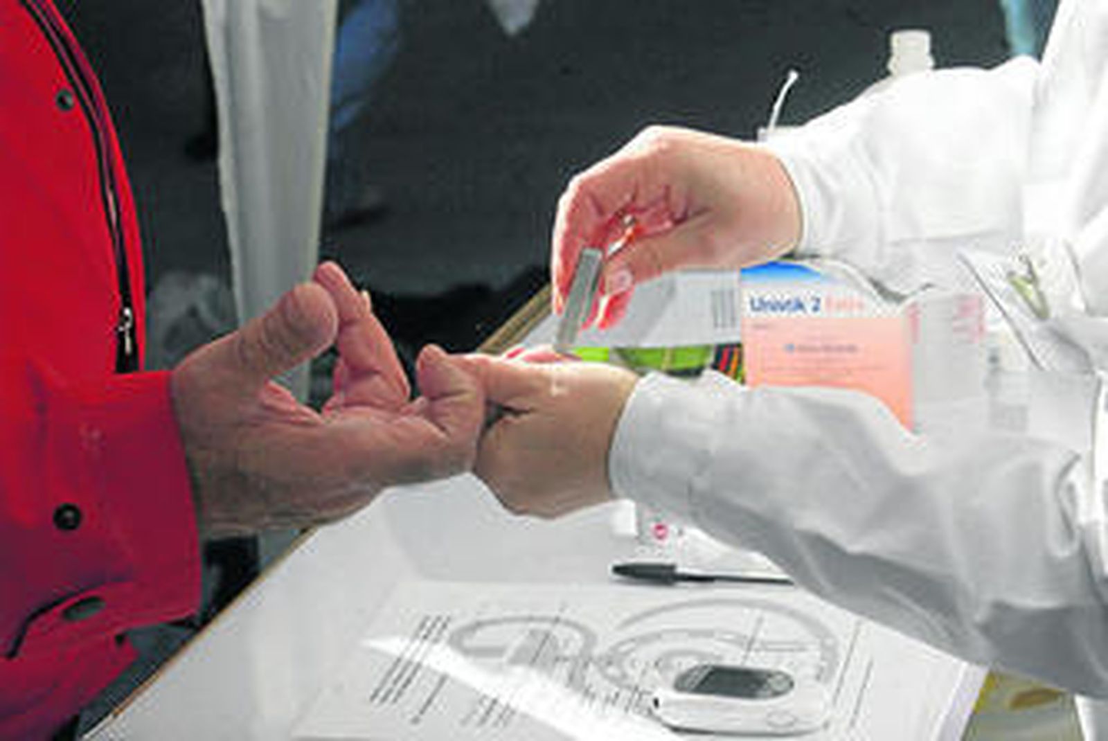 Anterior campaña de detección de la diabetes.