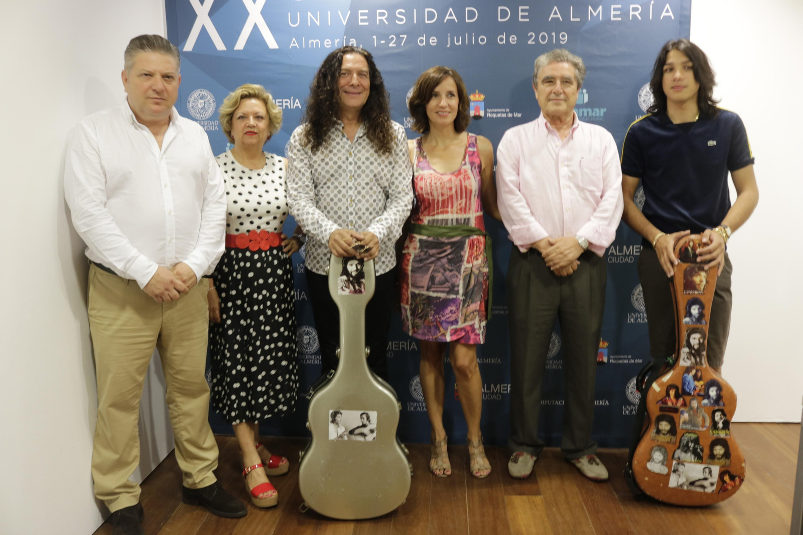 Diego Cruz Mendoza, Carmen Hernández, José Fernández ‘Tomatito’, Pilar Jerez, Rafael Morales y José del ‘Tomate’