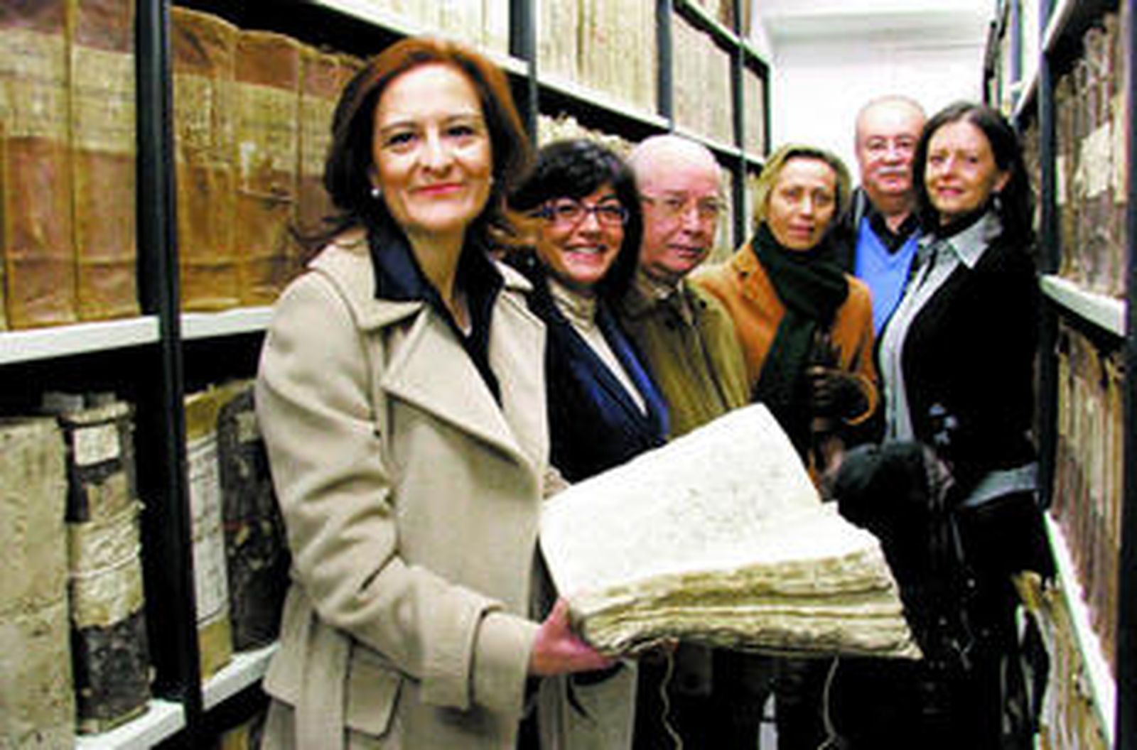 Los documentos ya se han trasladado a la Casa de las Aguas.