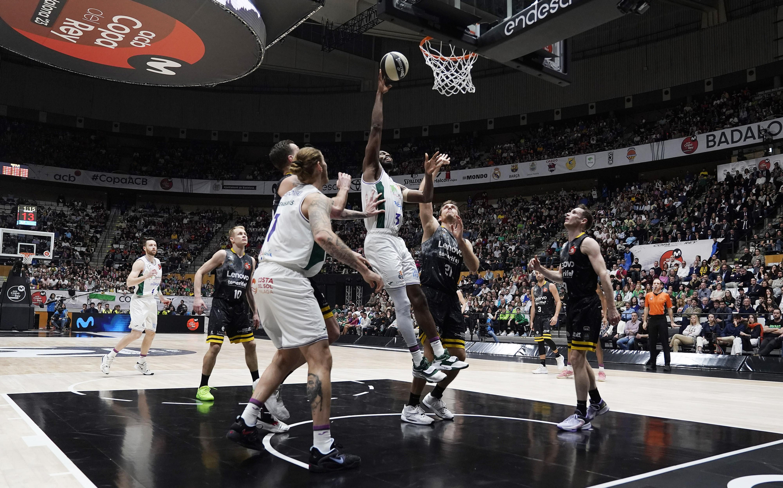 El Lenovo Tenerife-Unicaja, en fotos