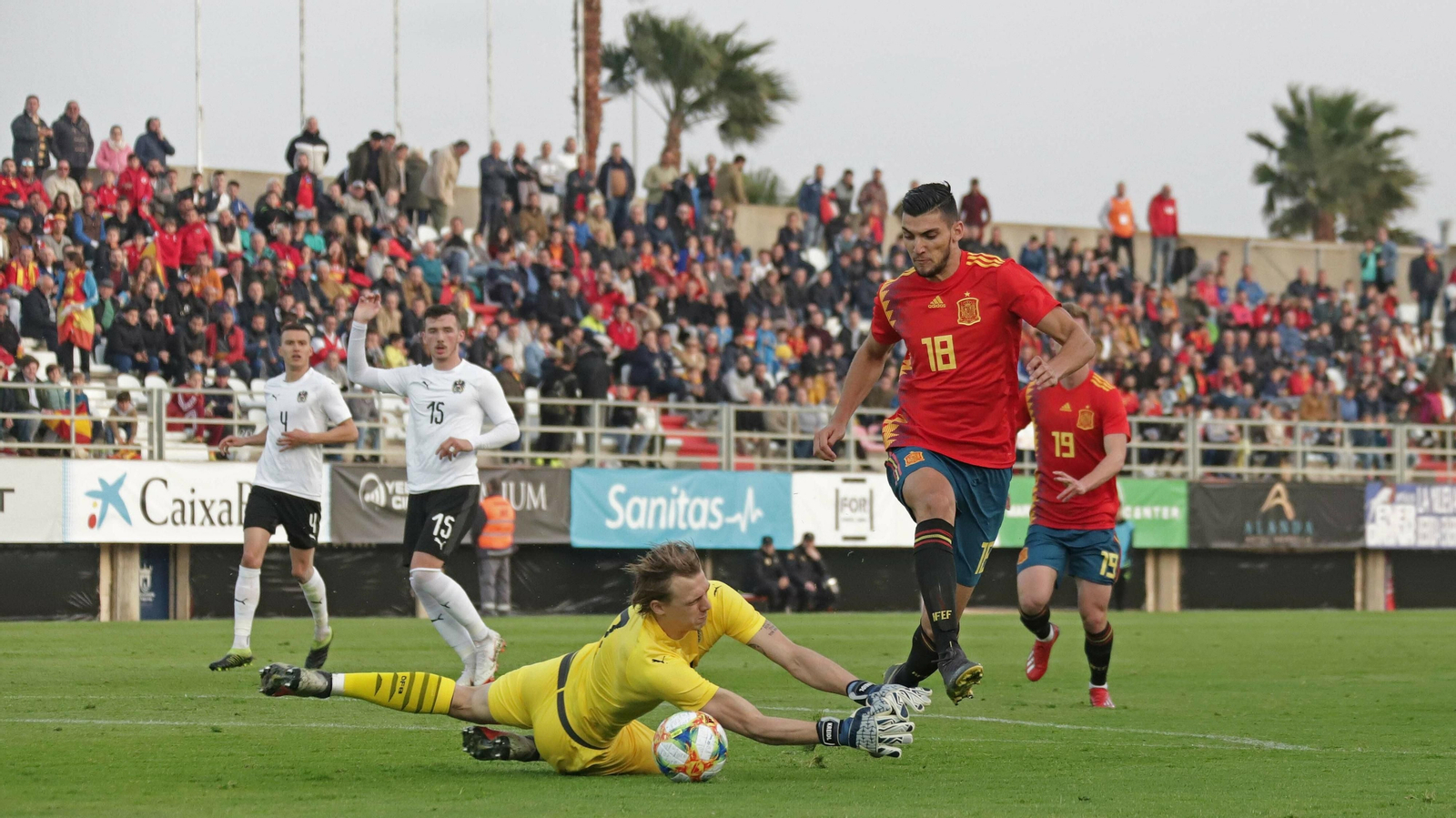 España - Austria sub-21 en imágenes