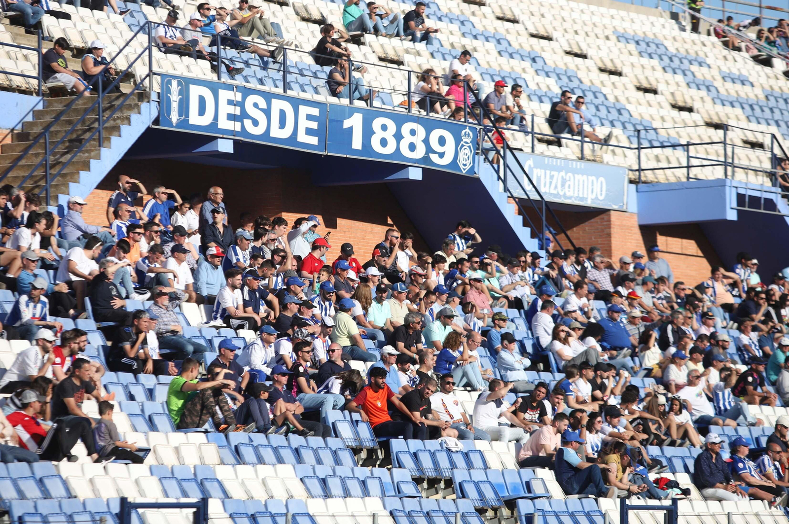 Imágenes del ambiente en el Recre-Jerez