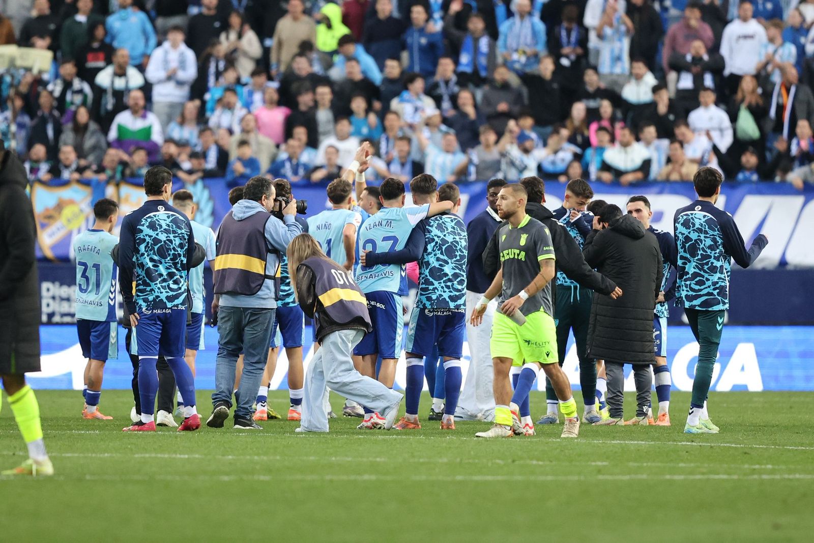 El Málaga CF-Ceuta, en fotos