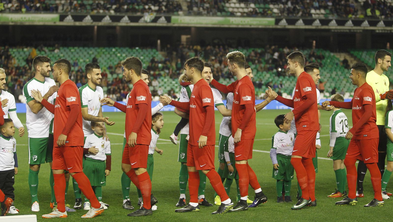 El partido de la III edición de la Champions for life