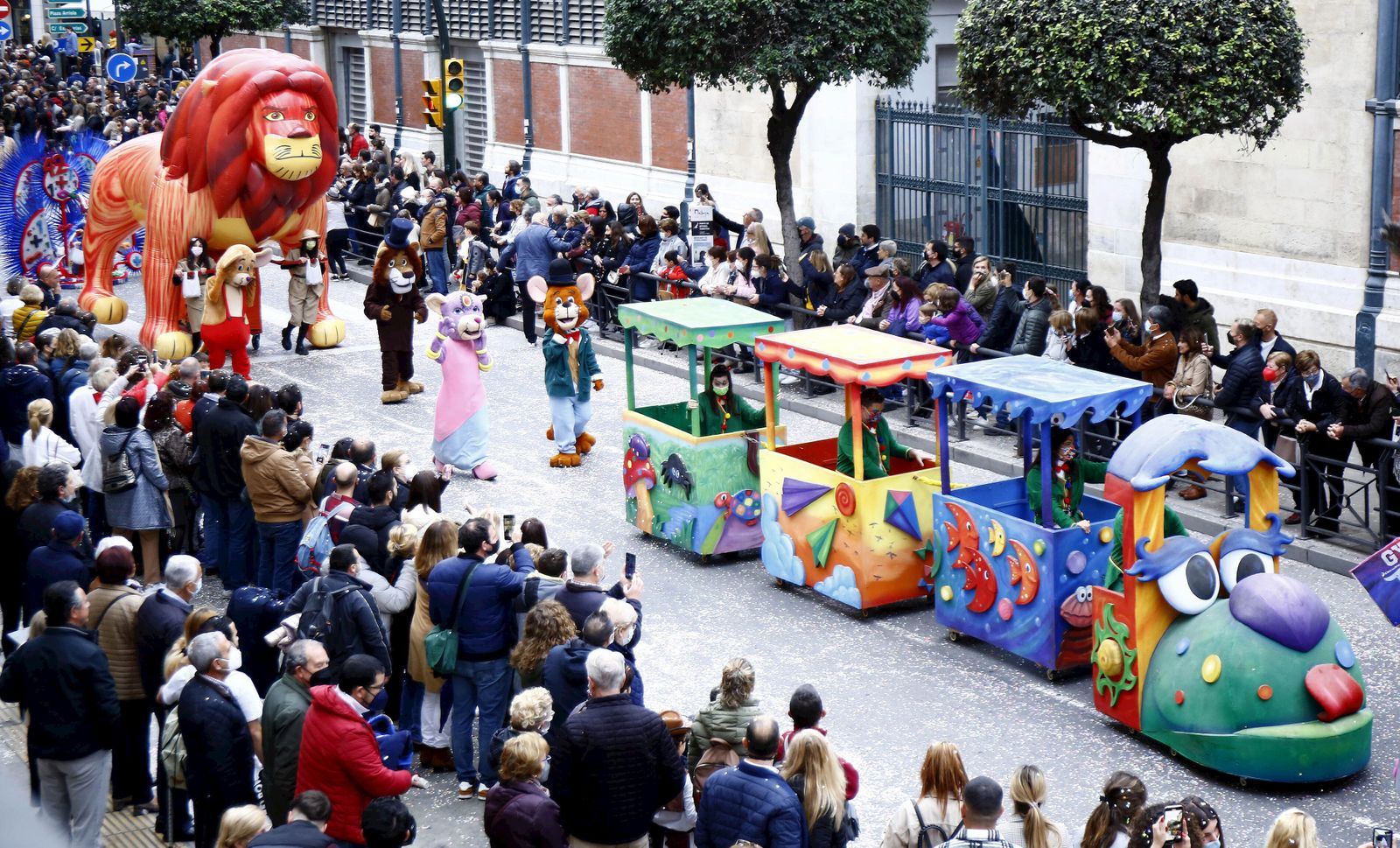 Las fotos del Gran Desfile del Carnaval de Málaga