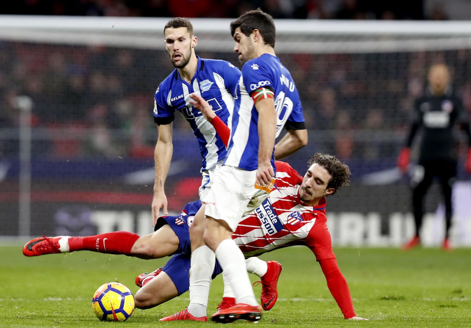 El Atlético de Madrid-Alavés, en imágenes