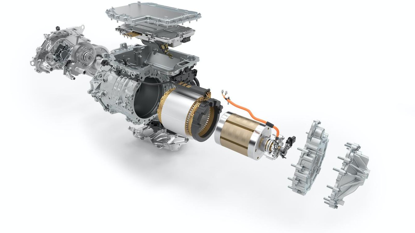 Los motores son los de quinta generación de BMW. En un mismo bloque se integran desde los elementos de control, inversor, transmisión y el propio motor.