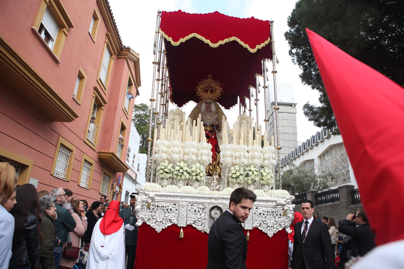 La Borriquita y la Virgen de la Alegría de Algeciras