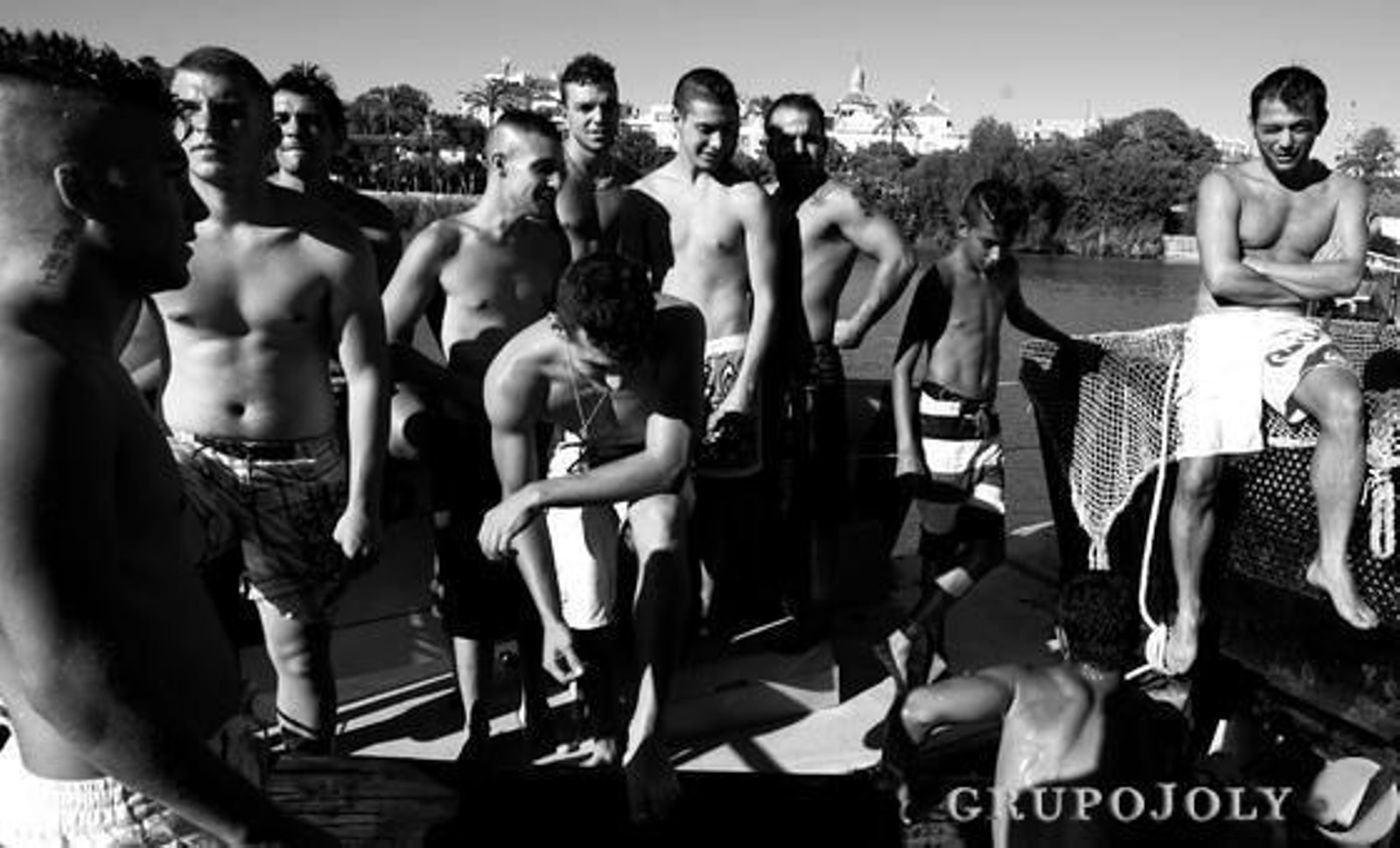 La cucaña de Triana, un clásico de la Velá.

Foto: Juan Carlos Muñoz