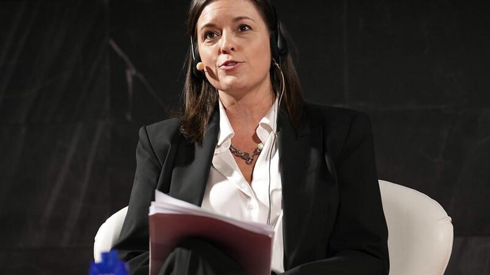 Patricia Cavada, alcaldesa de San Fernando, en el Congreso de Sostenibilidad organizado por el COE. Patricia Cavada, alcaldesa de San Fernando, en el Congreso de Sostenibilidad organizado por el COE.