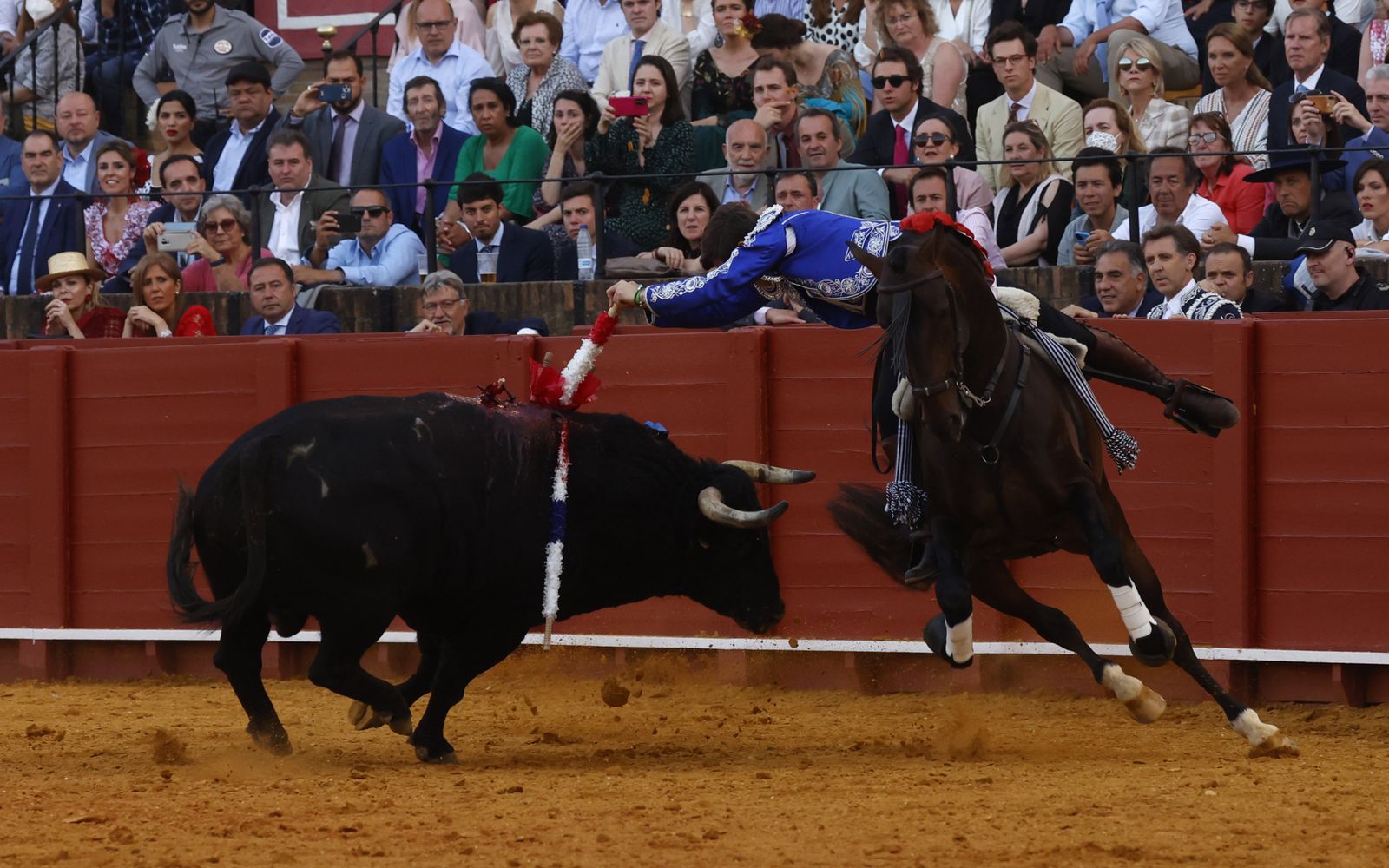 La corrida de rejones en imágenes