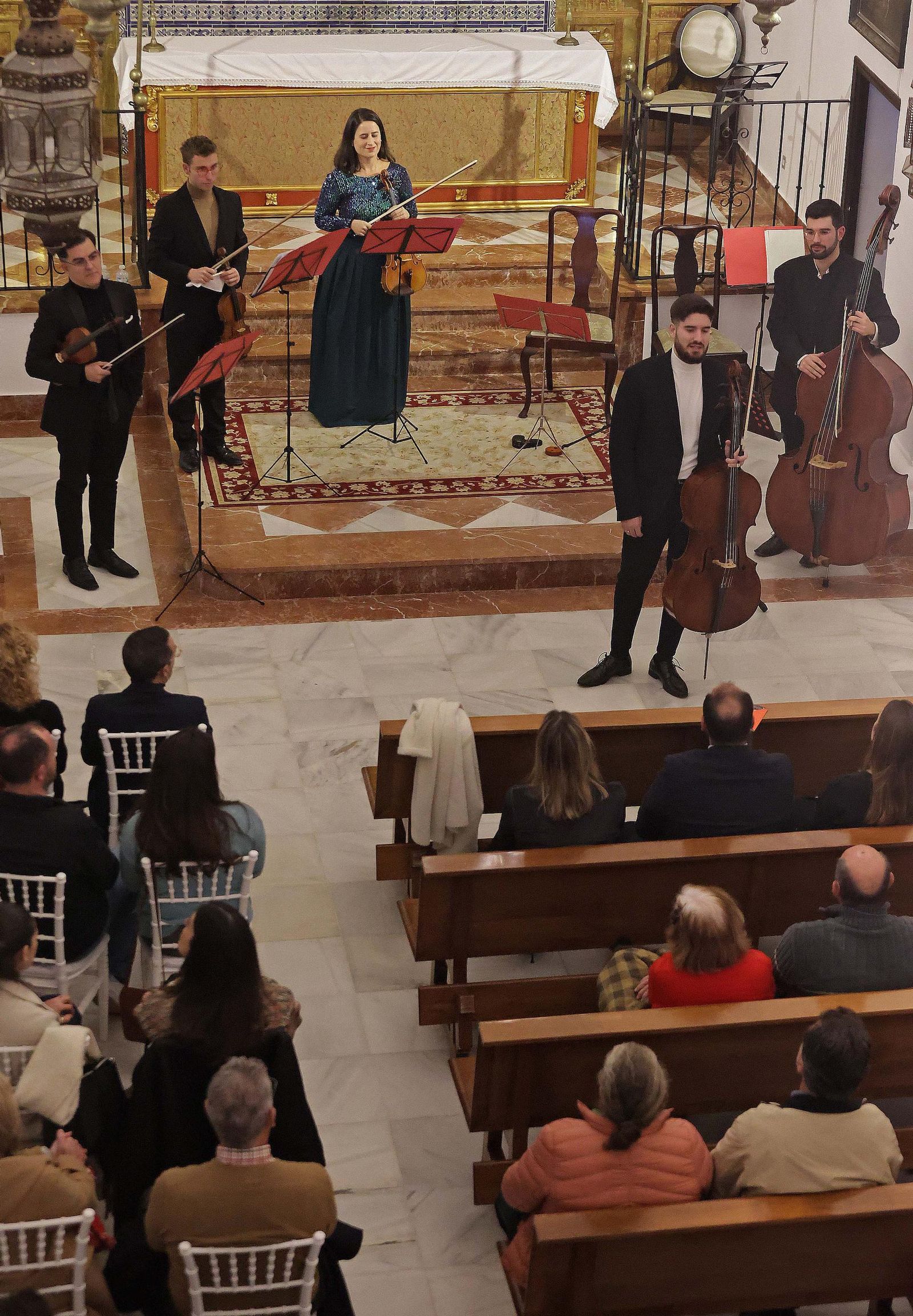 Fotos del concierto de Navidad de la Orquesta Andaluza en Castella