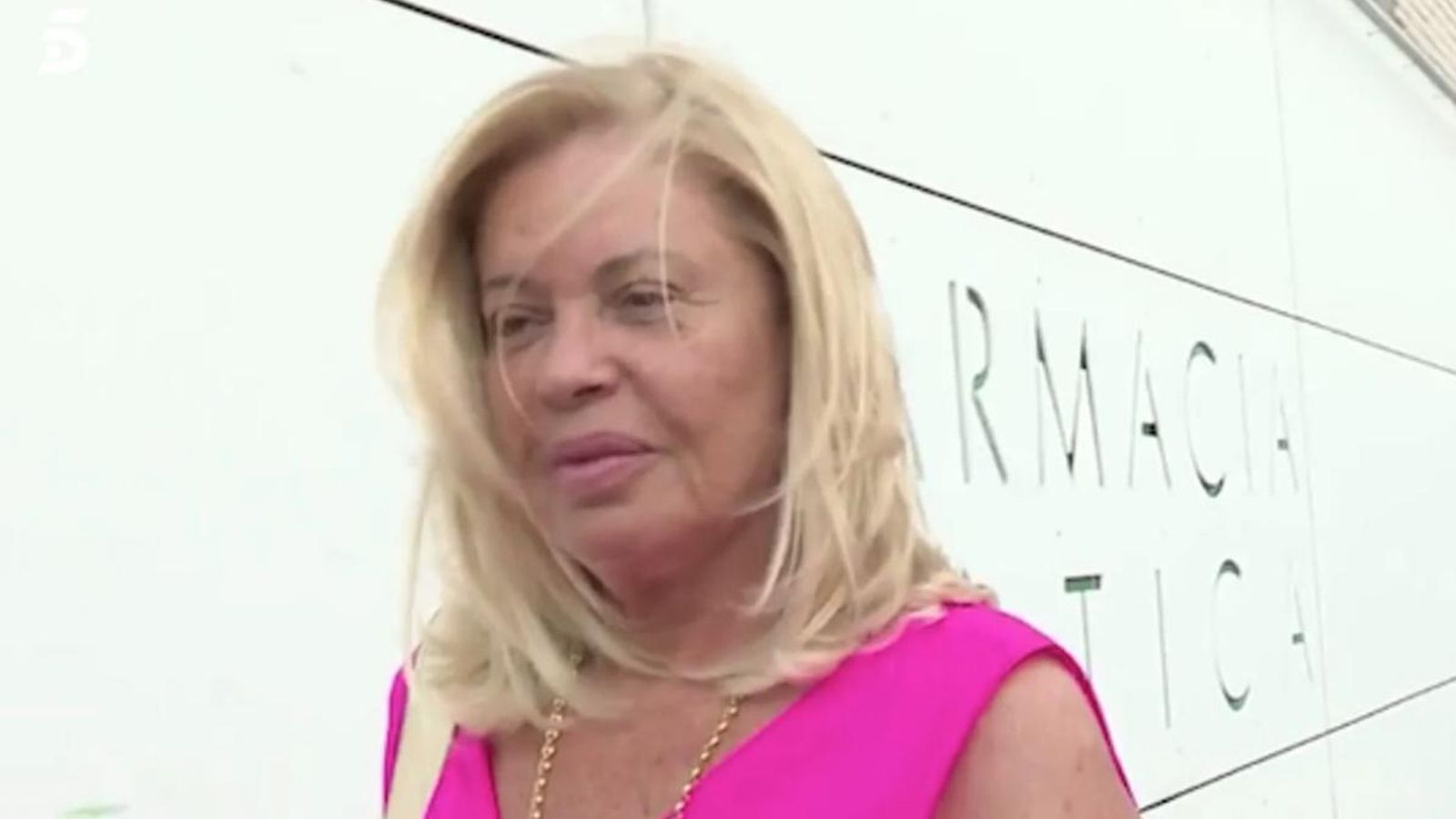 Bárbara Rey ante los medios de comunciación Bárbara Rey ante los medios de comunciación
