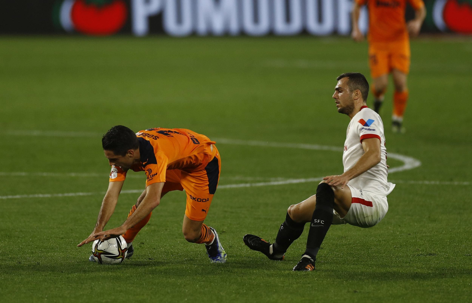El Sevilla-Valencia de Copa del Rey, en imágenes