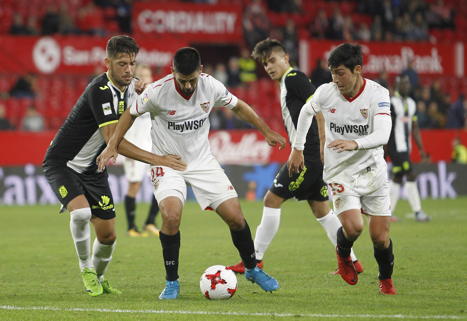 El Sevilla FC-Cartagena, en imágenes