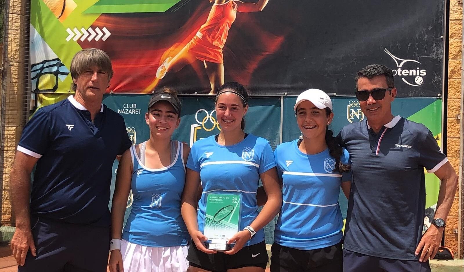 Equipo cadete femenino del Club Nazaret.