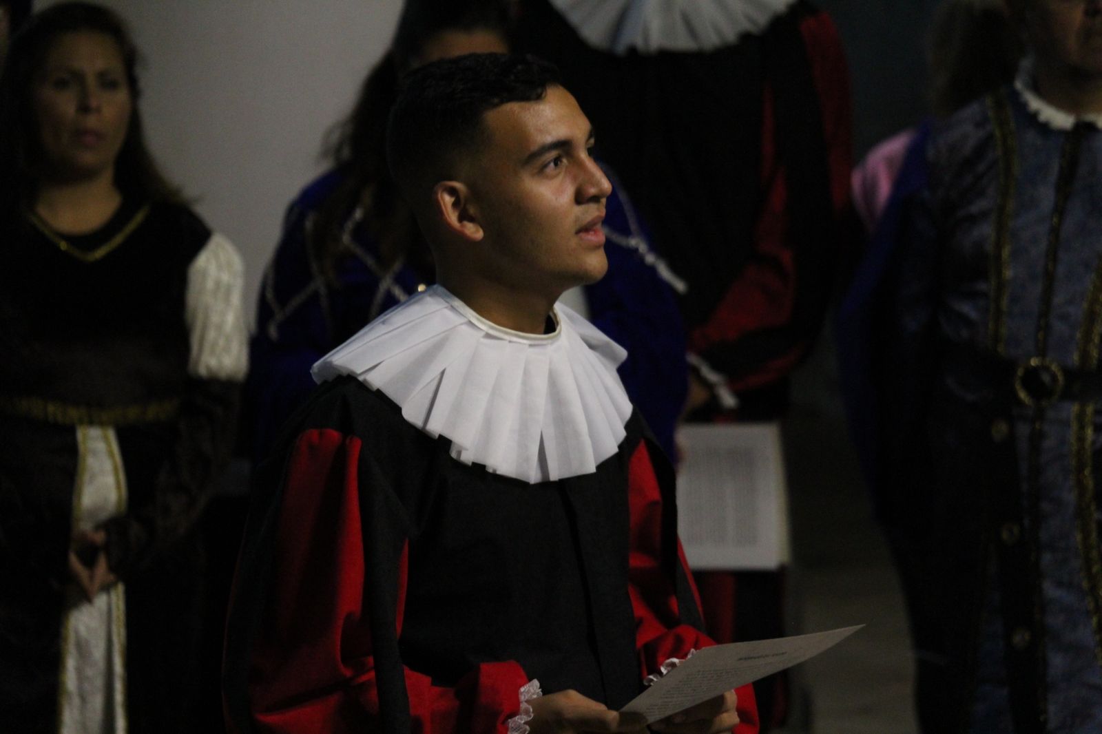 Representación histórica del Terremoto de Vera de 1518