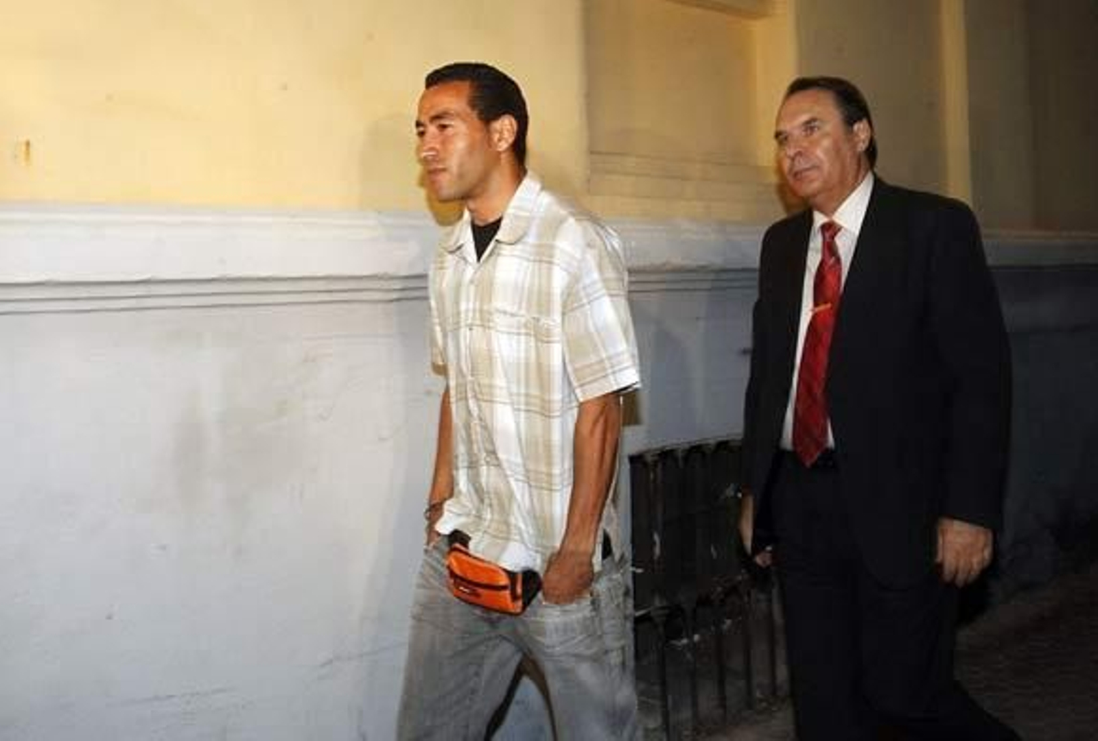 Joven que compartía piso con la pareja.

Foto: Antonio Pizarro