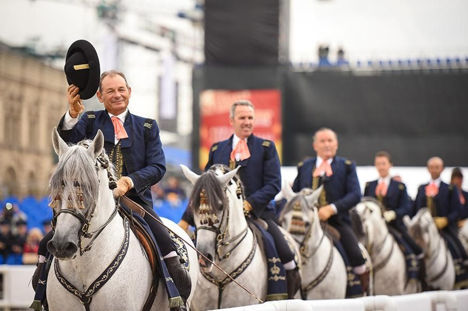 Jinetes de la REAAE, en una imagen de archivo.