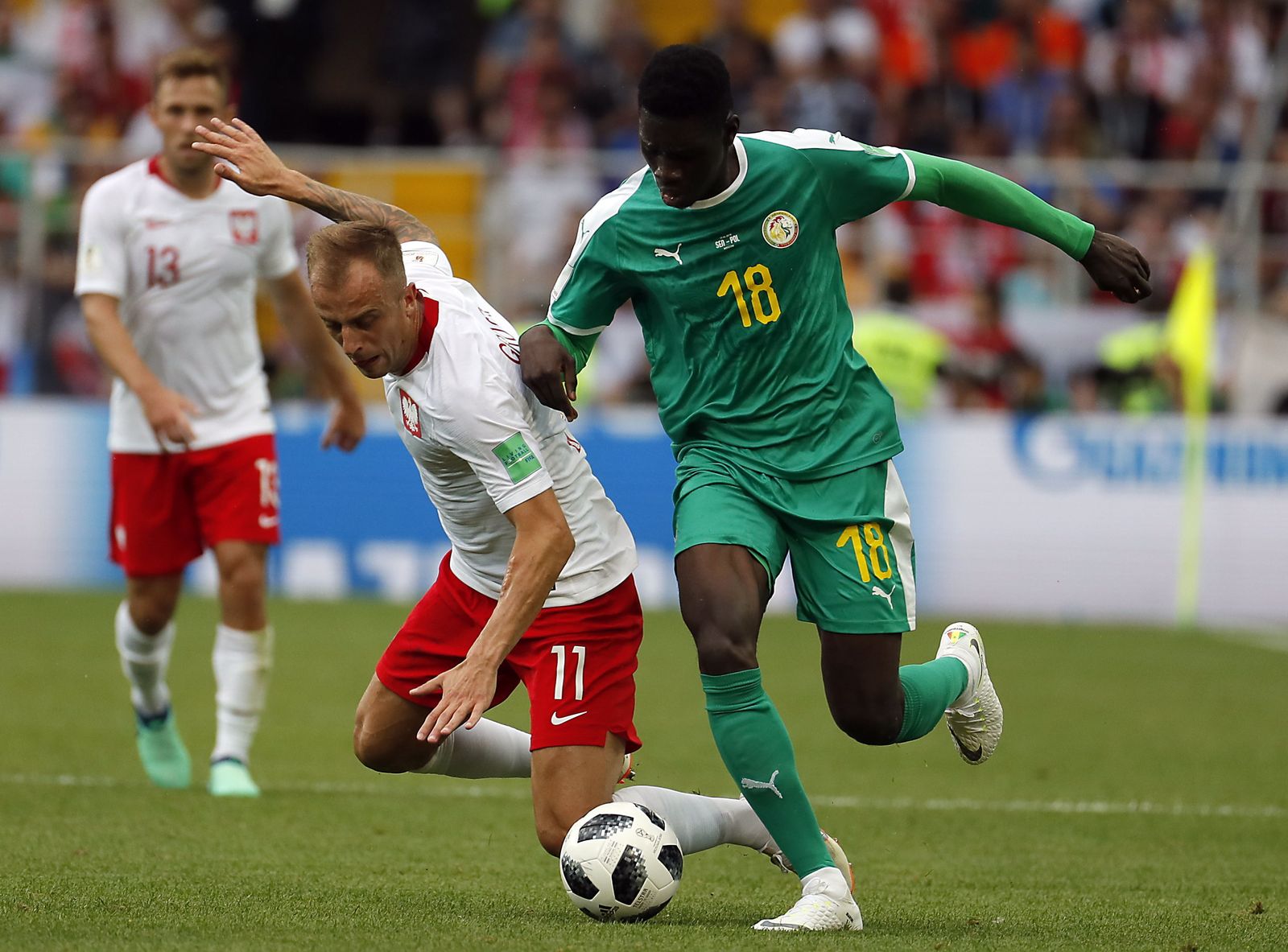 Las imágenes del Polonia-Senegal