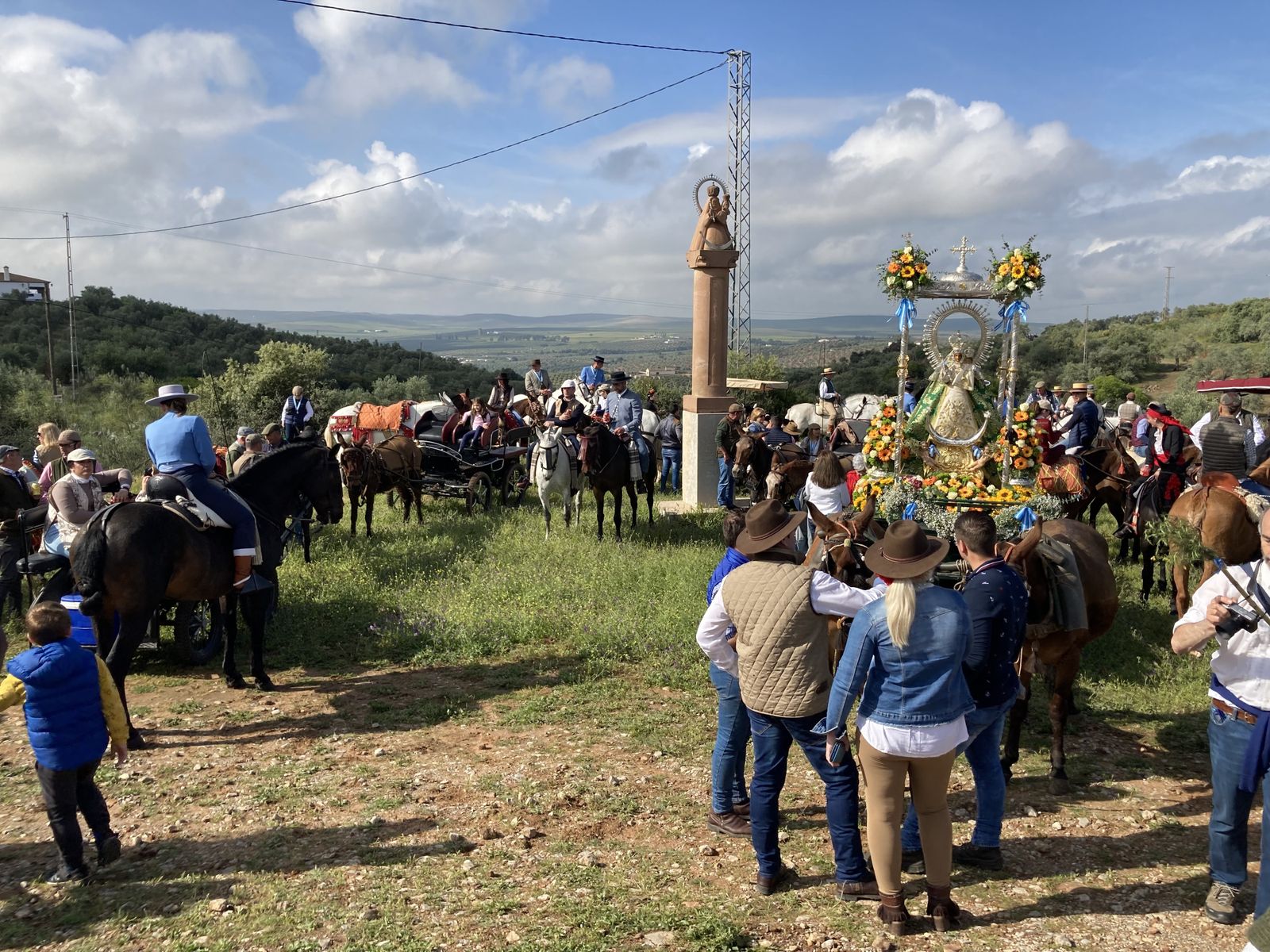 La romería de Veleras de Montoro, en imágenes