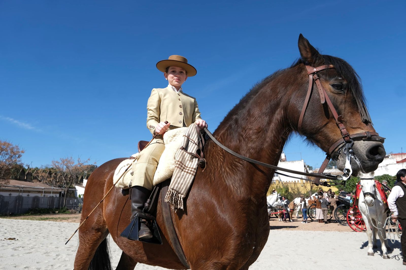 La XV marcha hípica por el Día de Andalucía en Córdoba, en imágenes