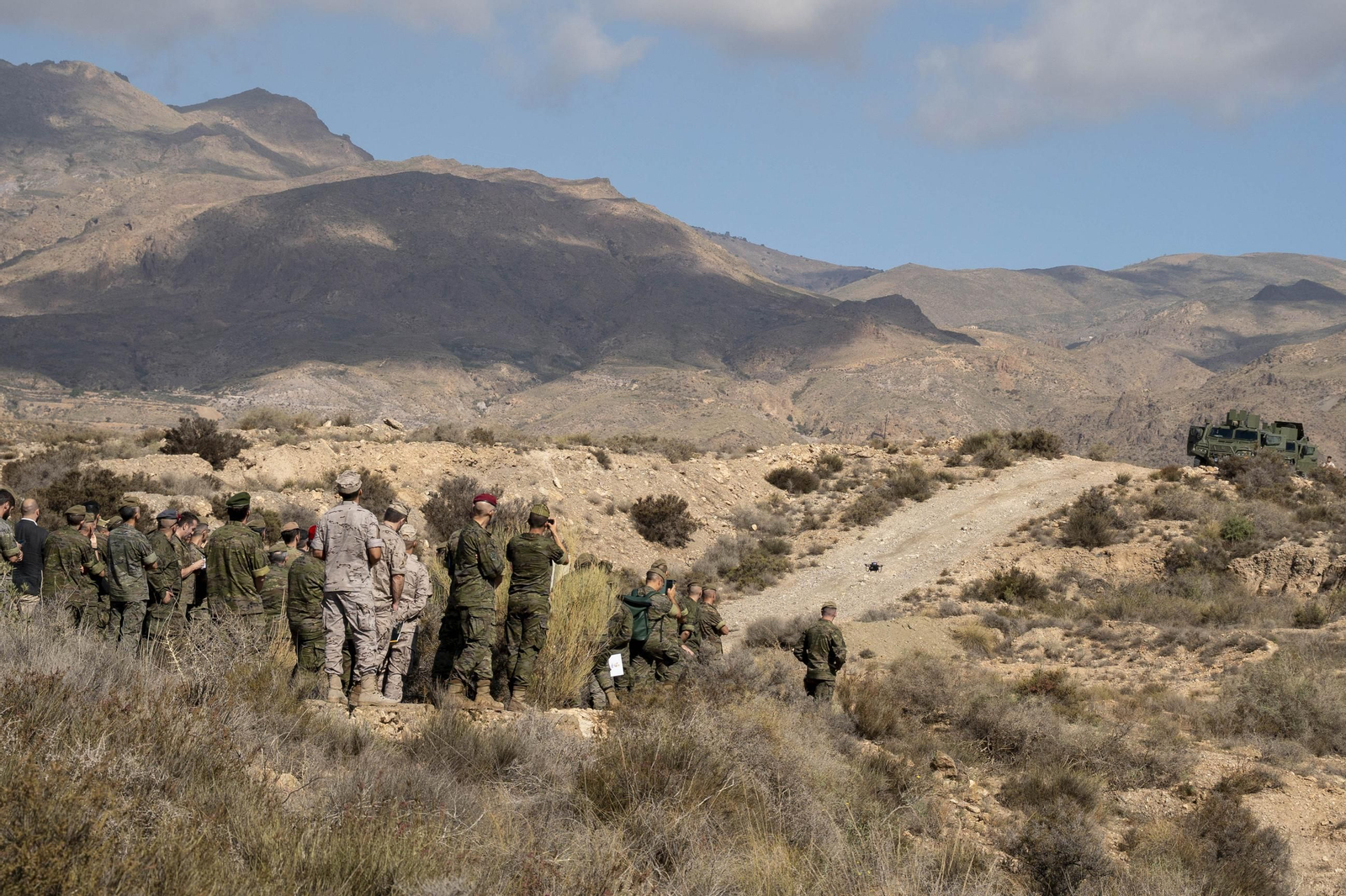 Las imágenes de la campaña de experimentación táctica 2025 en la base “Álvarez de Sotomayor”