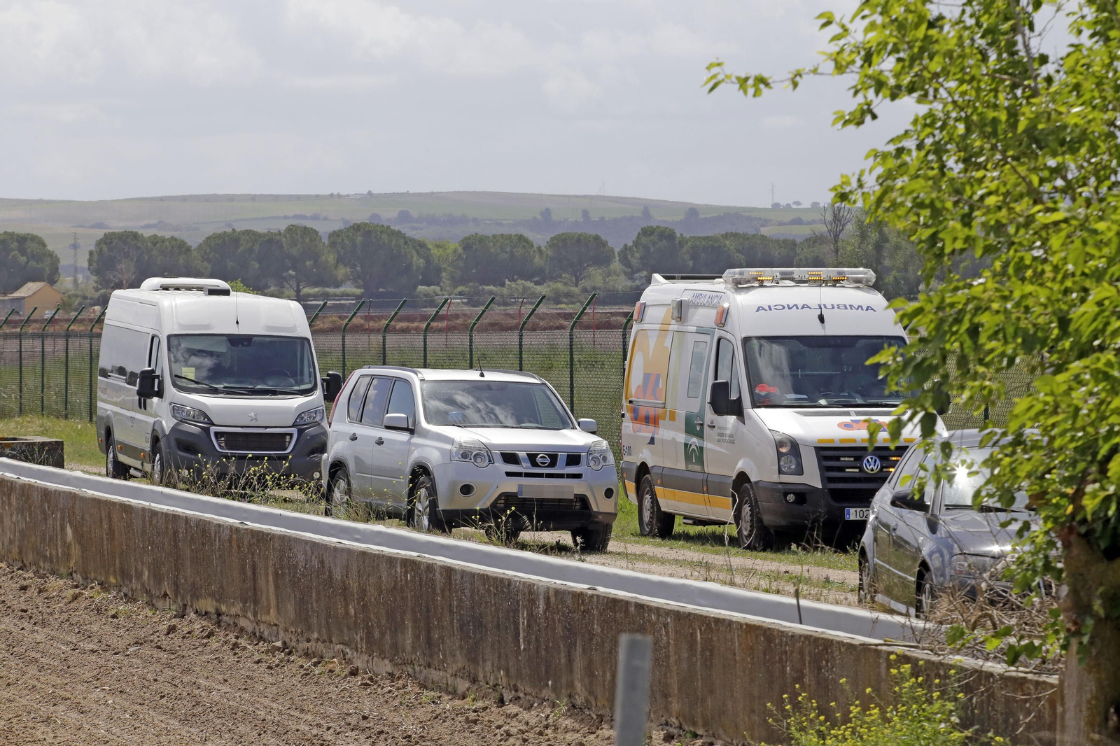 Simulacro de accidente aéreo en el aeropuerto de Jerez