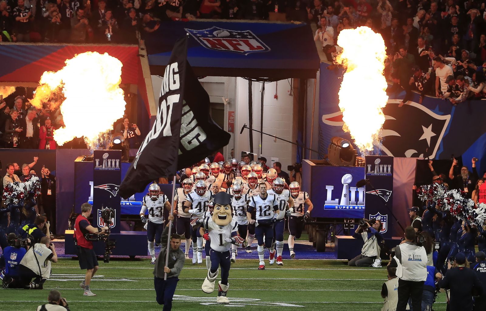 Las imágenes de la final de la Super Bowl