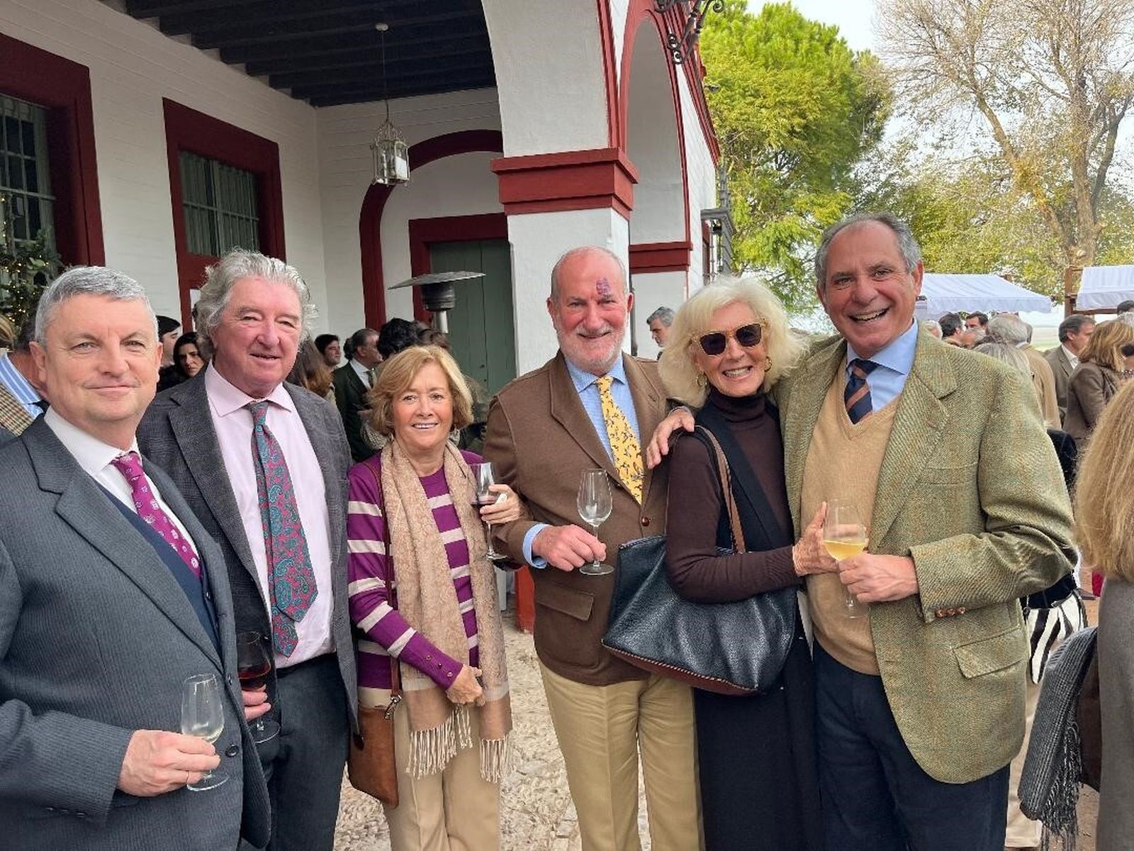 Reunión de la familia  Domecq por Navidad