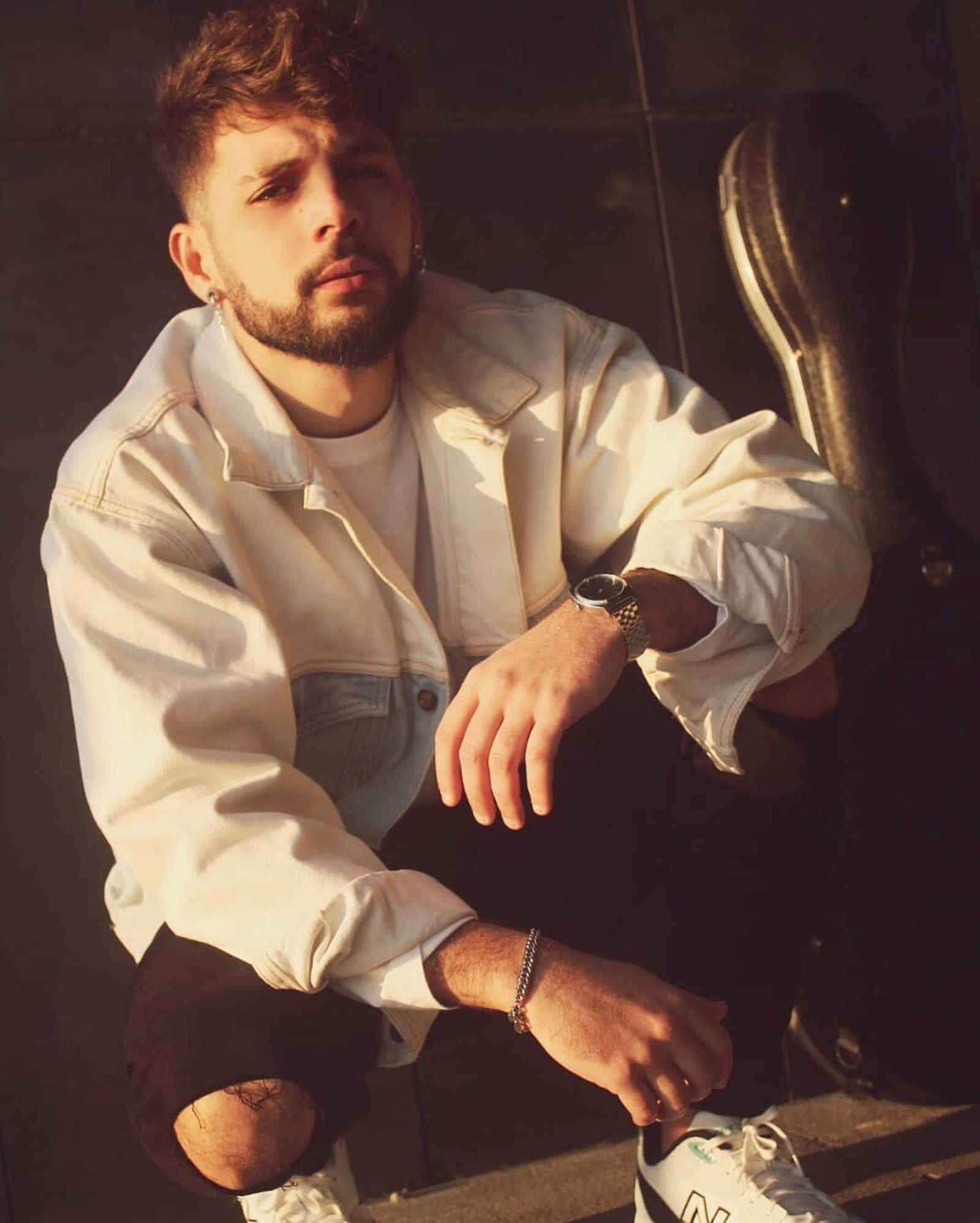 El músico gaditano Álvaro García.