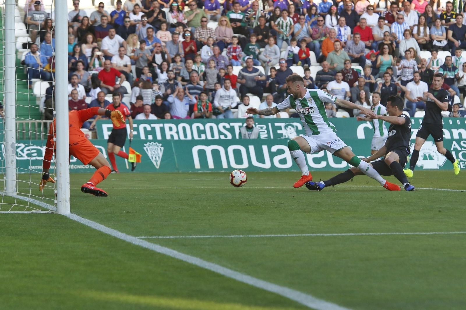 Las imágenes del empate del Córdoba - Málaga (1-1)