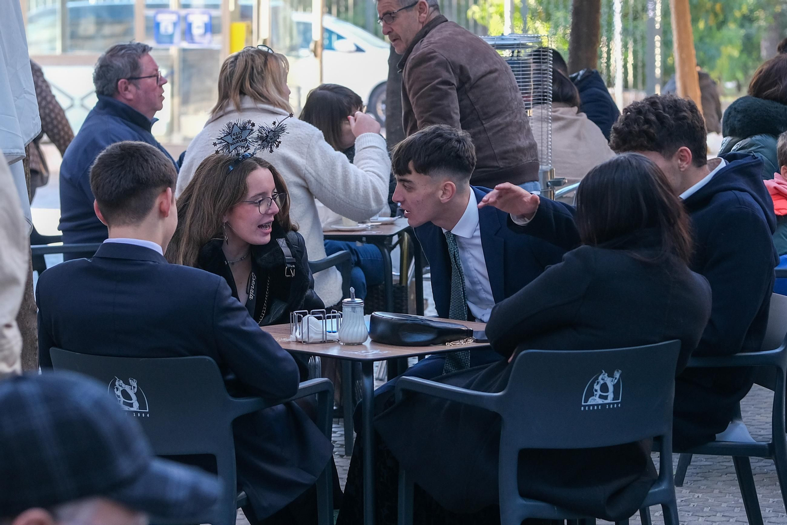 Imágenes de como amanece Sevilla el día de año nuevo de 2025