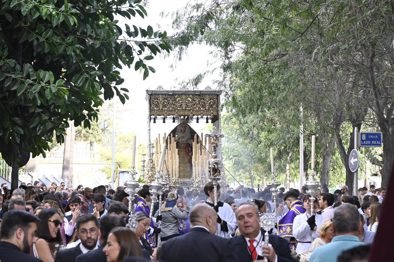 Extraordinaria de la Virgen del Valle de Huelva en imágenes