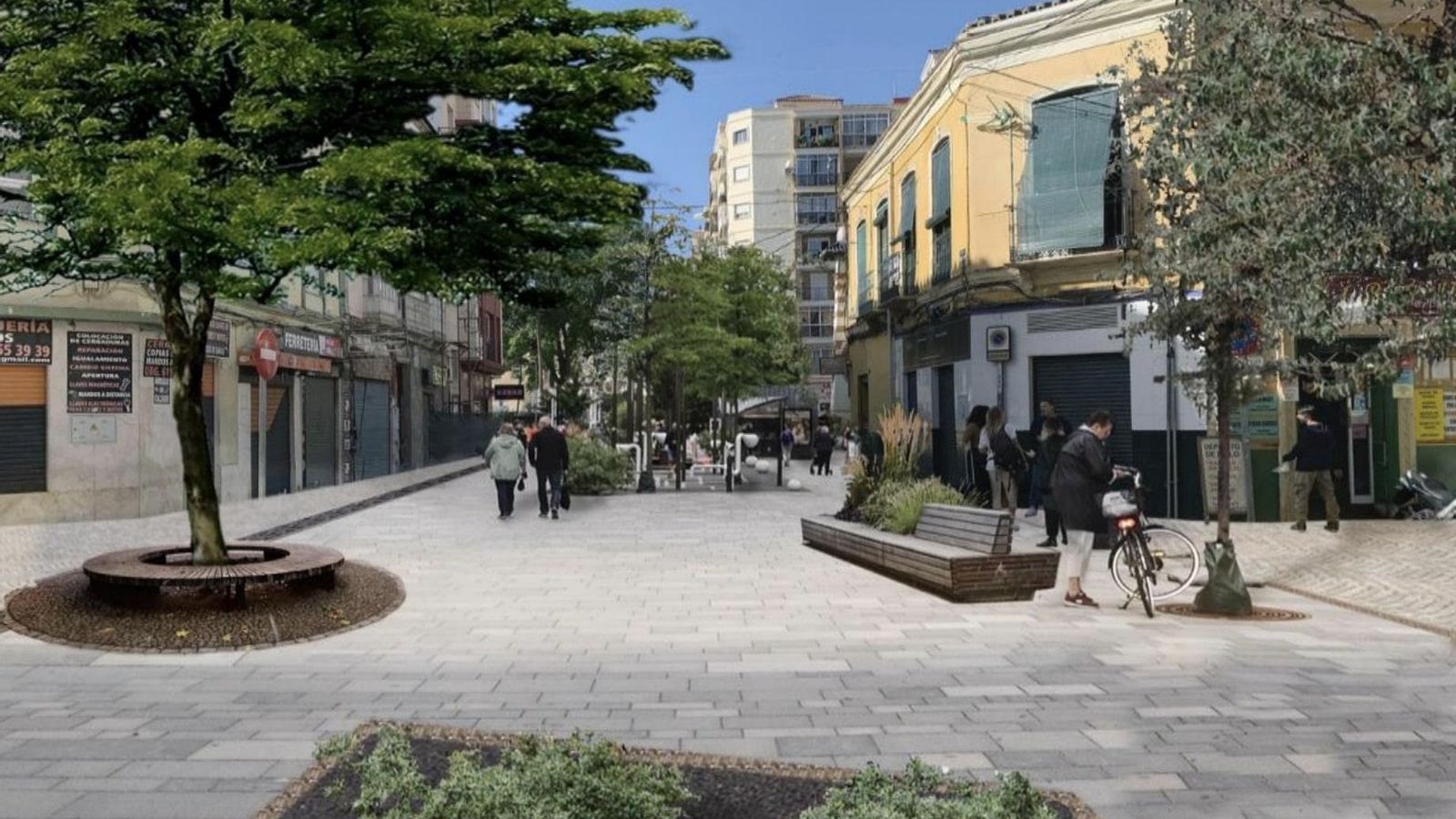 Así quedará el entorno de Ollerías.