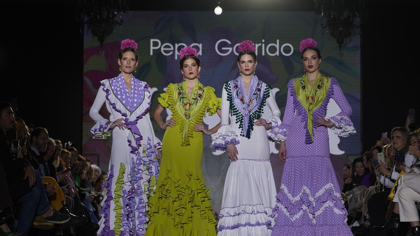 El desfile de Pepa Garrido en We Love Flamenco 2025.