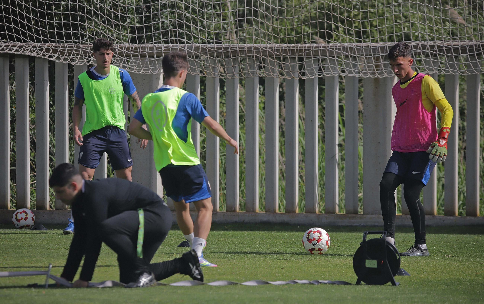 Las fotos del primer entrenamiento del Algeciras para el partido contra el Alcorcón