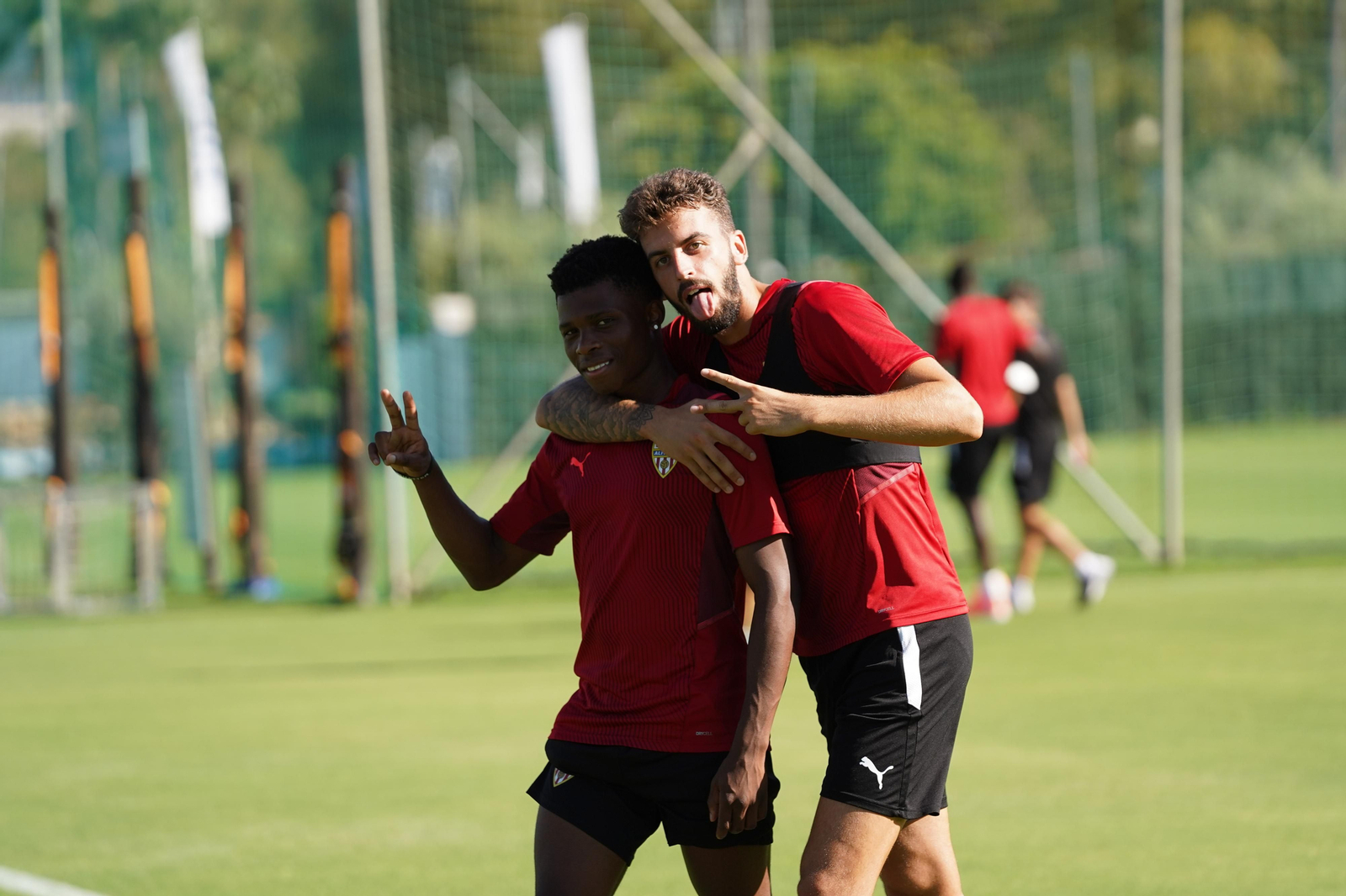 Entrenamiento del Almería, jueves 5