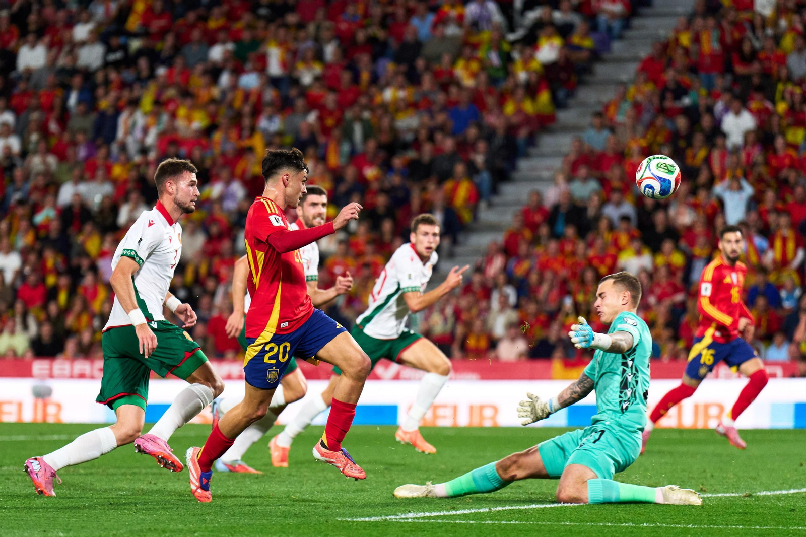 Las mejores fotos del España-Bulgaria
