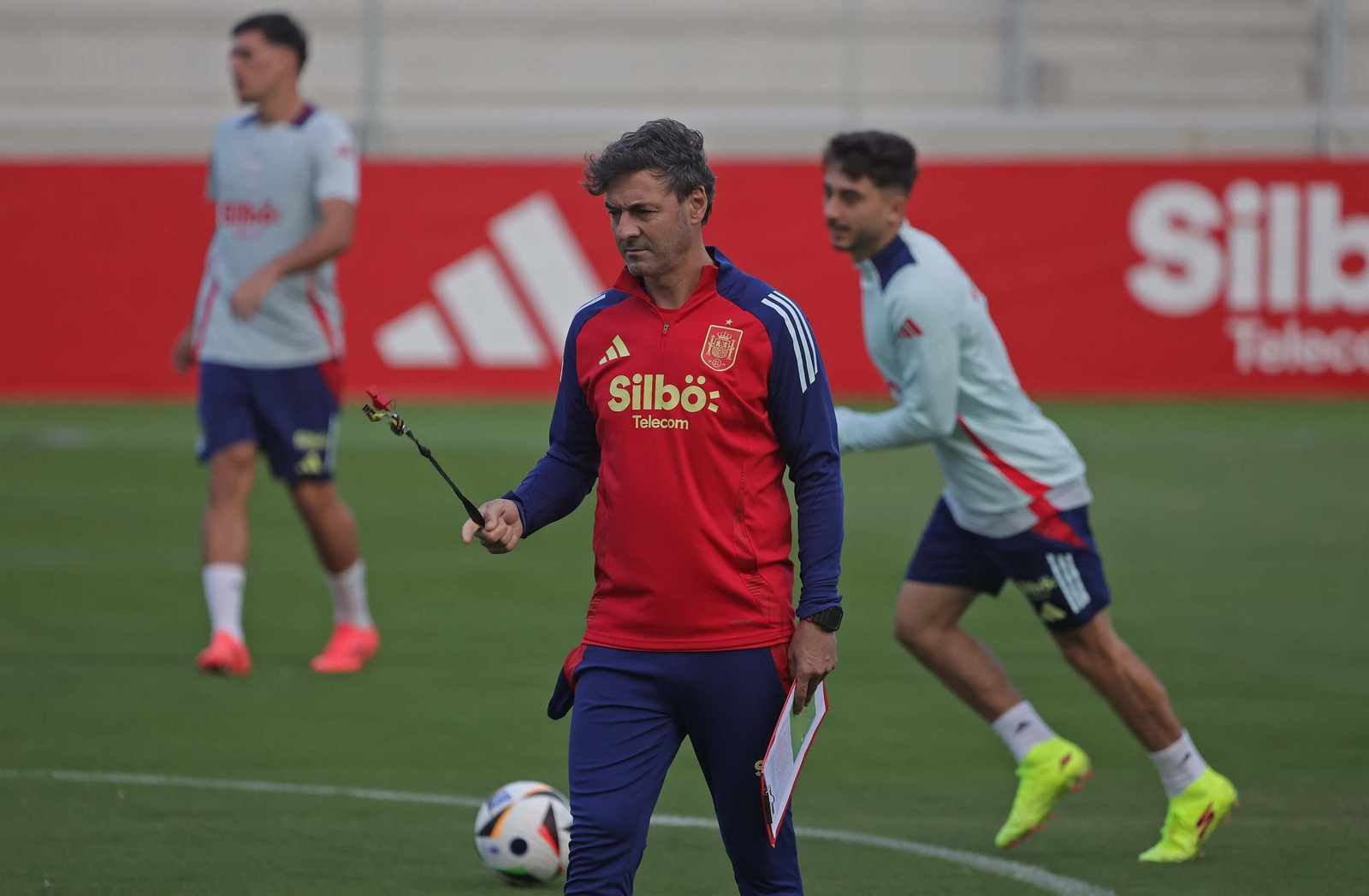 Fotos del entrenamiento de la selección española sub-21 en La Línea