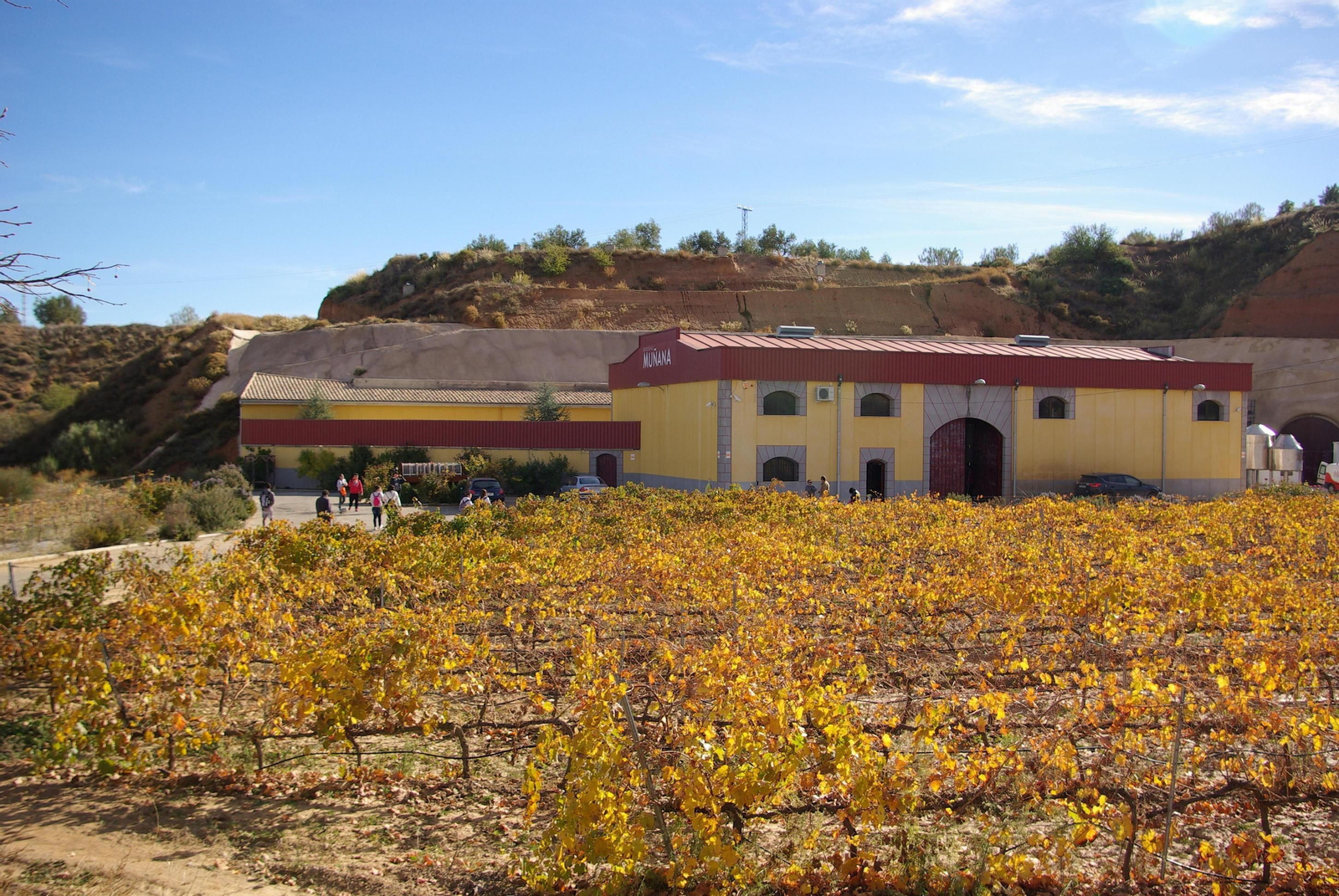 Imagen de la bodega situada en el municipio de Cortes y Graena, la más grande de la provincia de Granada.