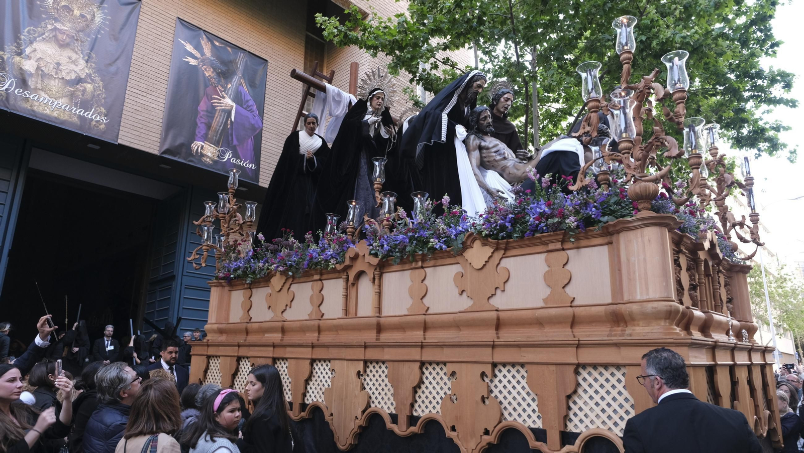 Procesión de Caridad en la Semana Santa de Almería 2025