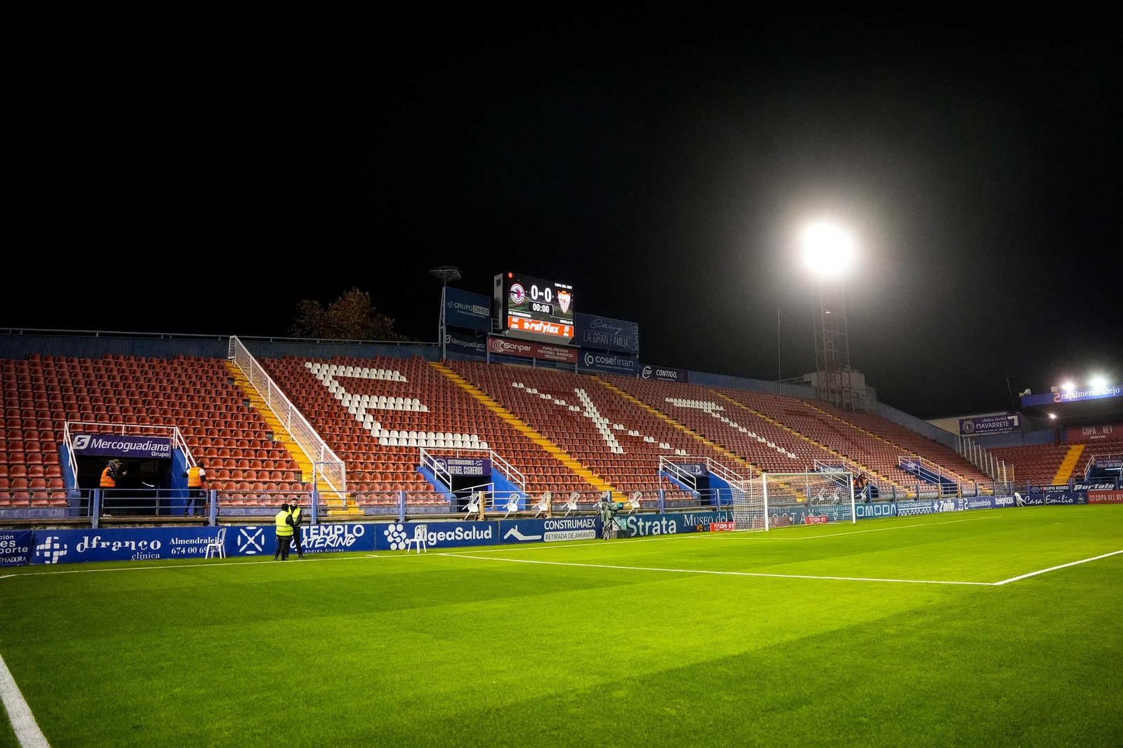 Las fotos del Extremadura-Sevilla