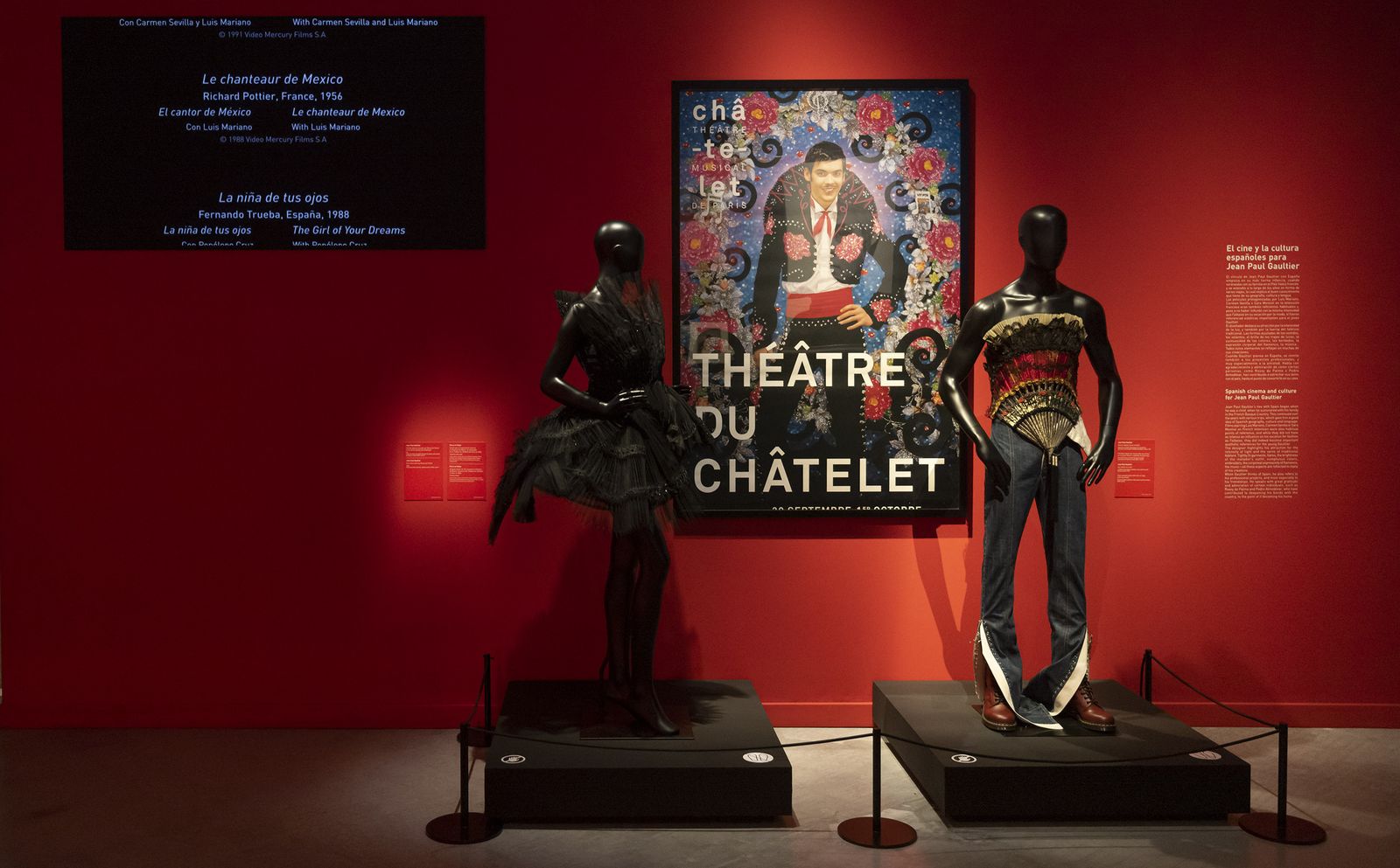 Cine y moda. Por Paul Gaultier, todas las imágenes